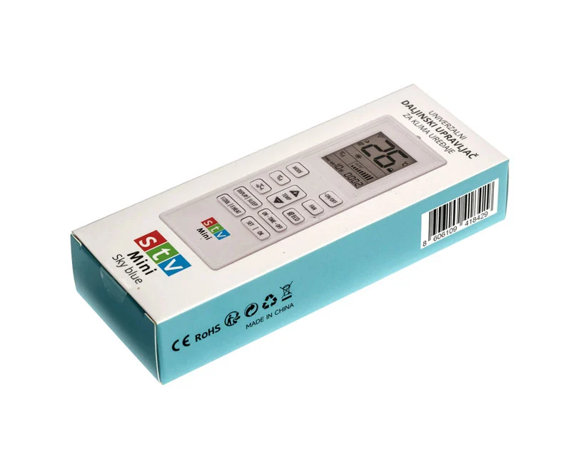 STV MINI Sky blue univerzalni daljinski upravljač (Klima uređaji)