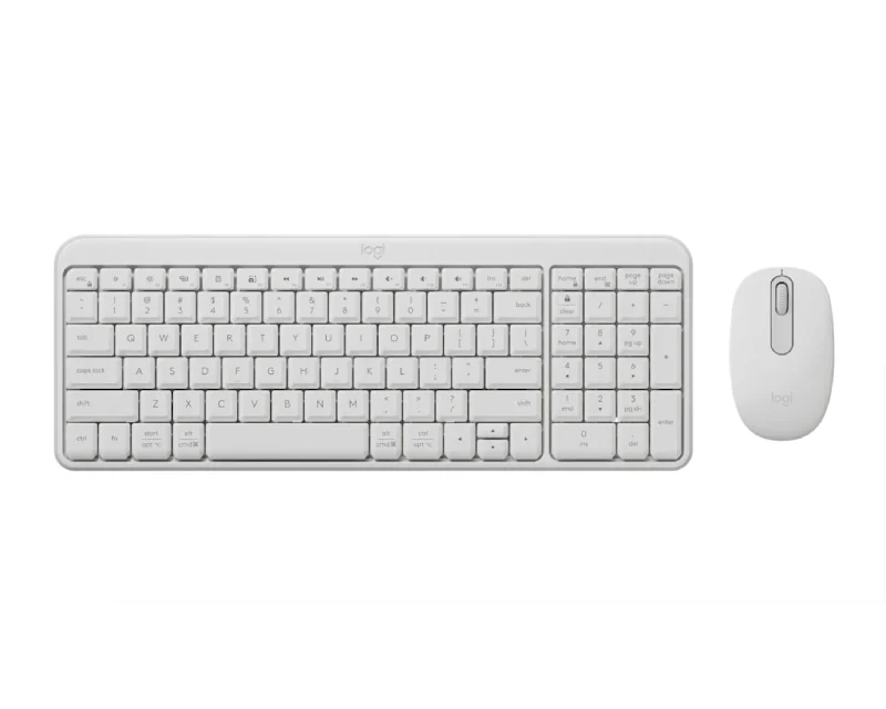 LOGITECH_ MK251 Wireless Bluetooth tastatura + miš beli