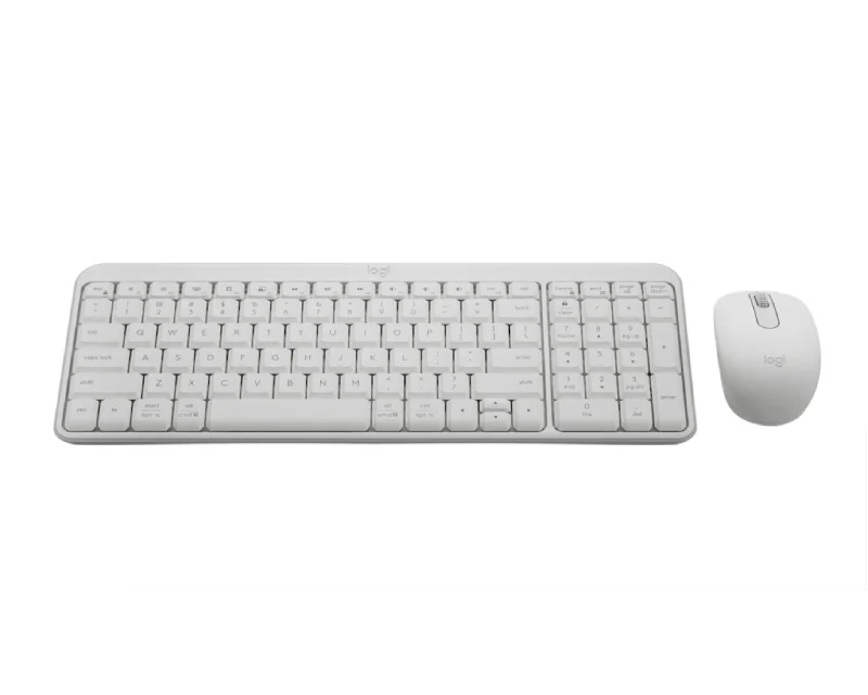 LOGITECH_ MK251 Wireless Bluetooth tastatura + miš beli