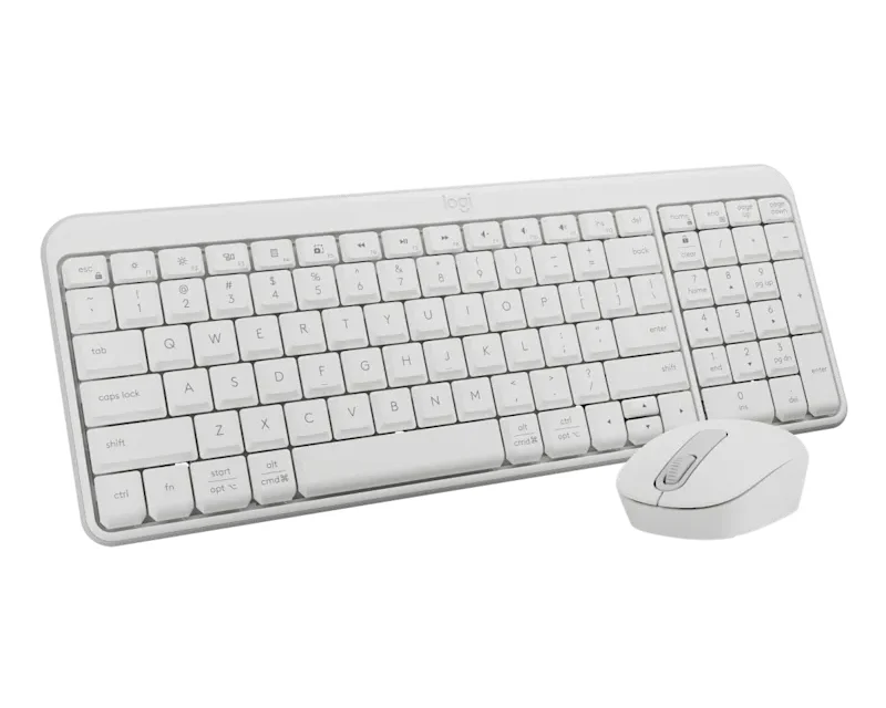 LOGITECH_ MK251 Wireless Bluetooth tastatura + miš beli