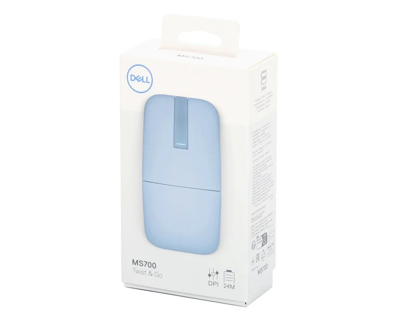 DELL OEM MS700 Bluetooth Travel Misty Blue miš 3yr