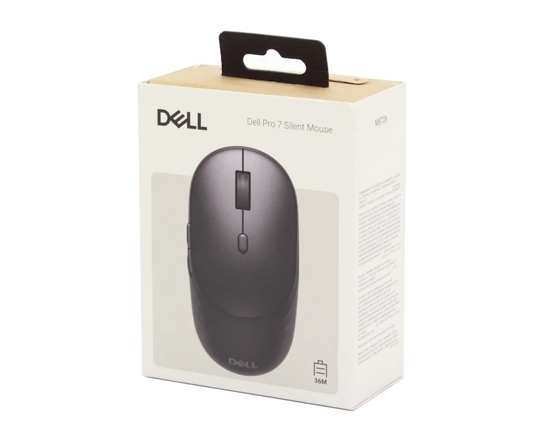 DELL OEM MS726 Pro 7 Silent crni miš 3Yr