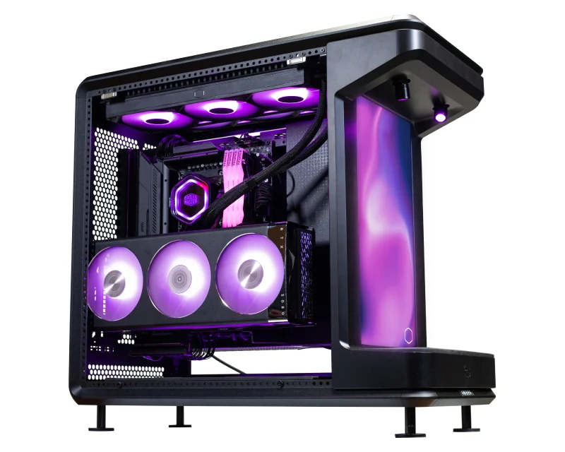 COOLER MASTER MasterFrame 360 Stage LCD kućište (MF360-KHNN-S02)