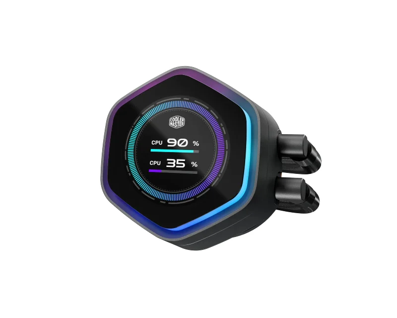 COOLER MASTER MasterLiquid ML 240 Atmos II LCD ARGB vodeno hlađenje crno (MLX-D24M-A25SZ-L1)