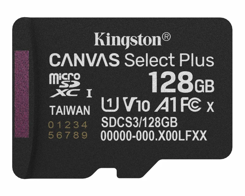 KINGSTON Memorijska kartica U1 V10 SDXC 128GB Canvas Select Plus G3 150R A1 SDCS3/128GBSP