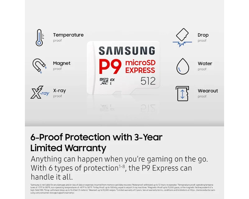 SAMSUNG Memorijska kartica P9 Express MicroSDXC Card 256GB MB-MK256T