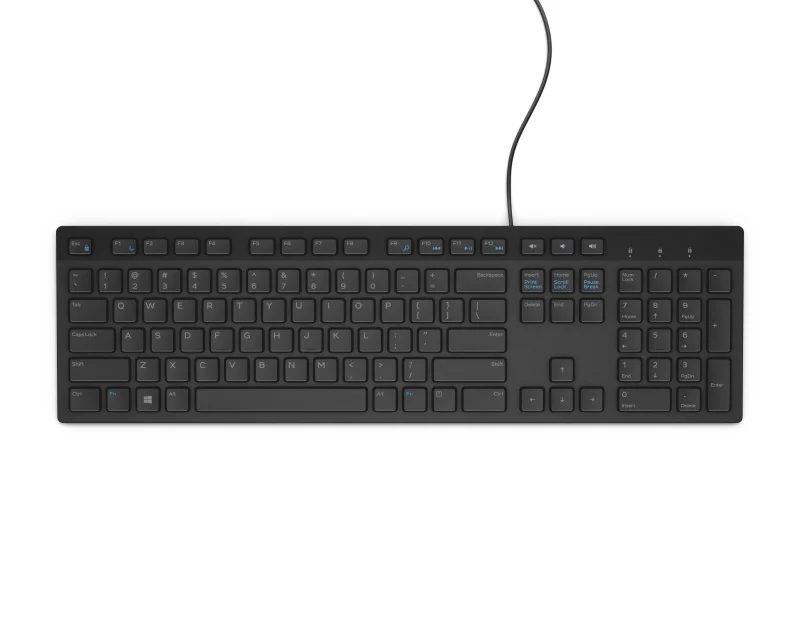 DELL OEM Multimedia KB216 USB US tastatura crna