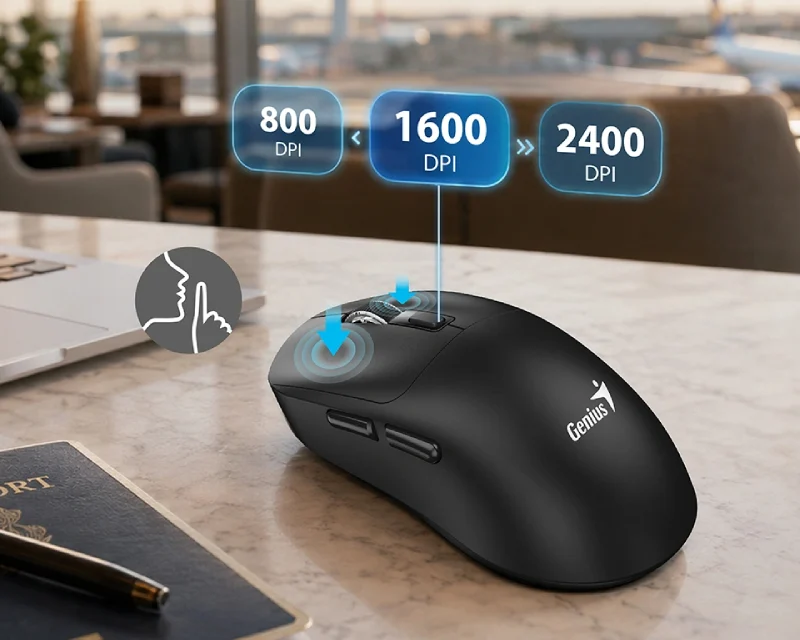 GENIUS NX-8260S BT Wireless Optical USB crni miš
