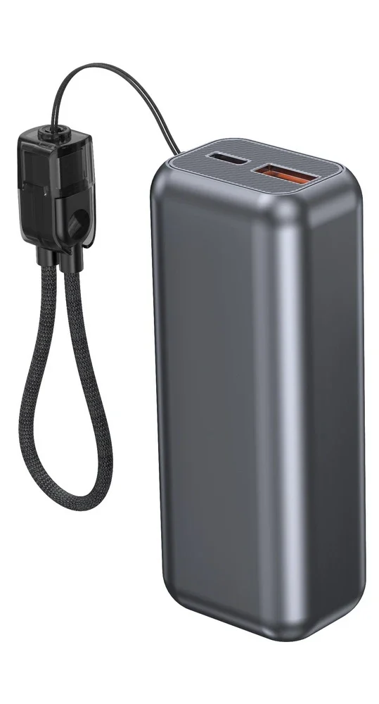 PB10-PD20-LCD-02 Gembird 20W Kompaktna baterija za brzo punjenje sa LCD ekranom, 10000 mAh