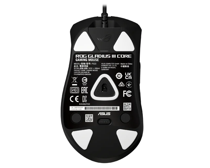 ASUS P523 ROG GLADIUS III CORE Gaming Optical USB crni miš