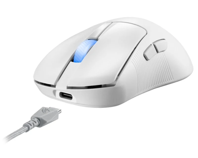 ASUS P714 ROG KERIS II Wireless ACE Gaming Optical USB miš beli