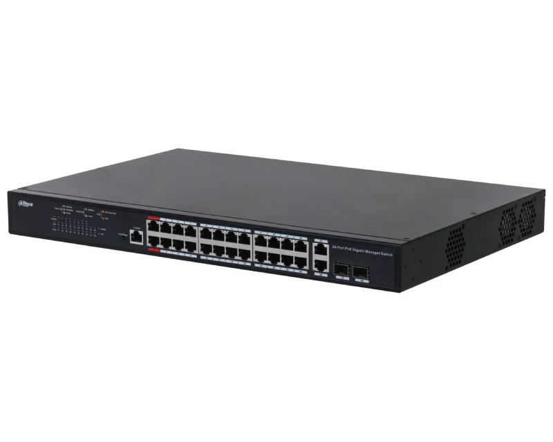 DAHUA_ PFS4226-24GT-370 26-Port Managed Gigabit Switch with 24-Port PoE