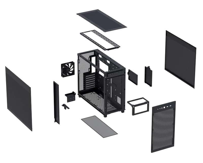 ASUS PRIME AP303 MESH BLACK micro-ATX kućište crno
