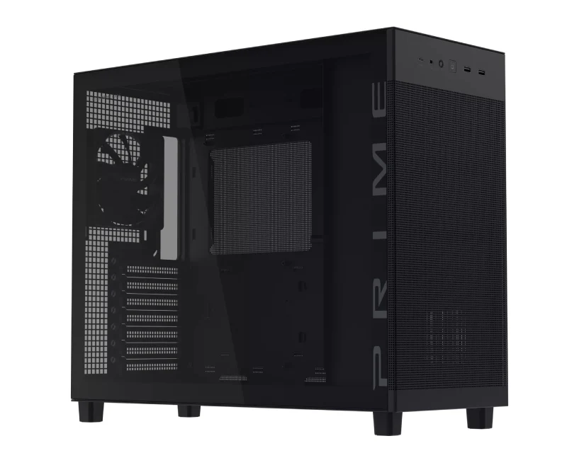 ASUS PRIME AP303 TG BLACK micro-ATX kućište crno