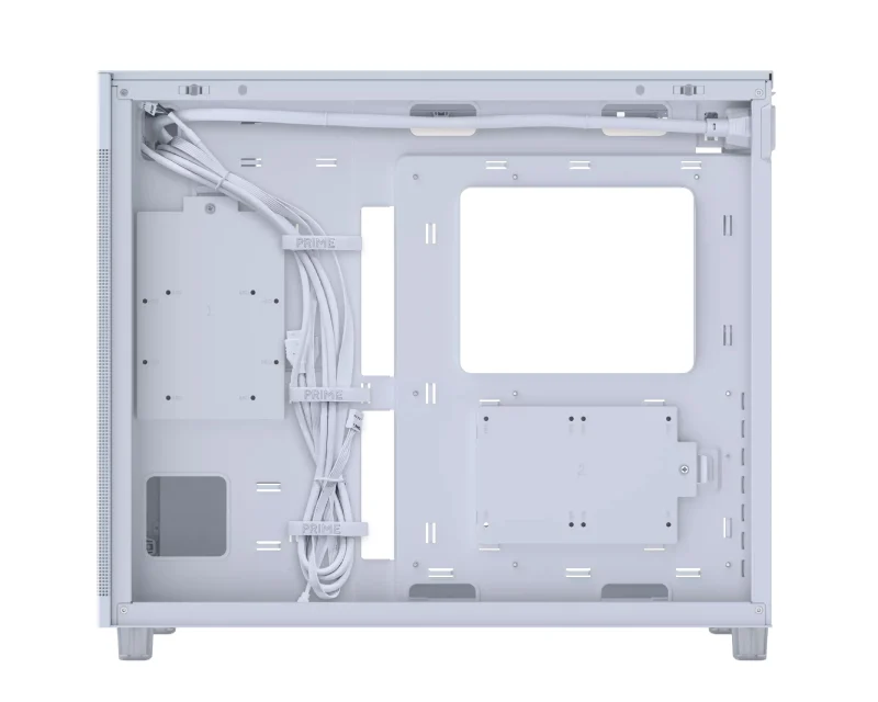 ASUS PRIME AP303 TG WHITE micro-ATX kućište belo