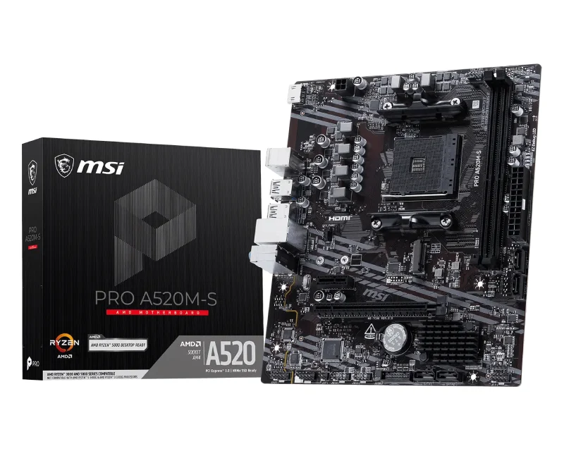 MSI PRO A520M-S matična ploča