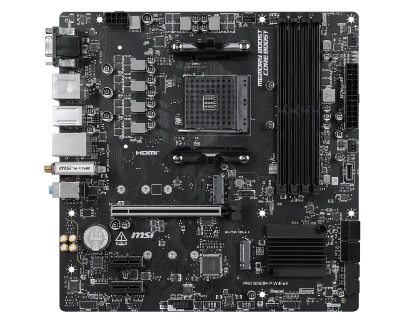 MSI PRO B550M-P WIFI6E matična ploča