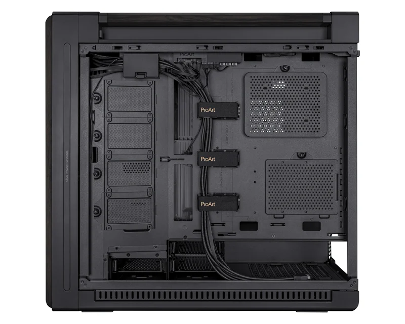 ASUS PROART PA602 WOOD METAL PWM BLACK kućište crno