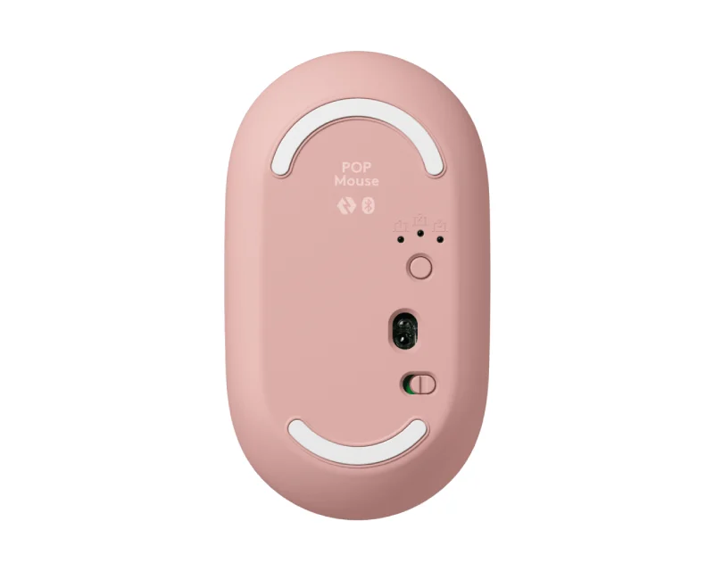 LOGITECH Pop Mouse with Emoji, Rose miš