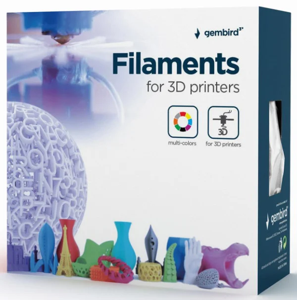 3DP-PLA+1.75-02-W PLA-PLUS Filament za 3D stampac 1,75mm kotur 1KG White (jaci od standardnog PLA)