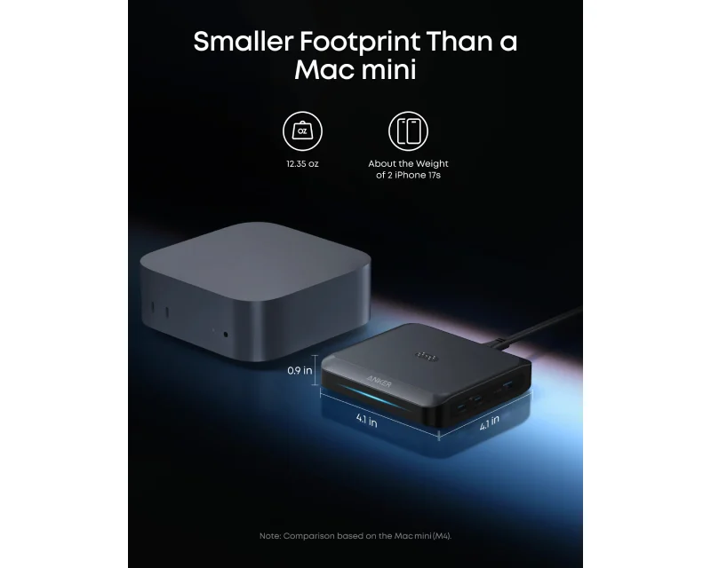 ANKER Prime baza za punjenje, 150W, crna