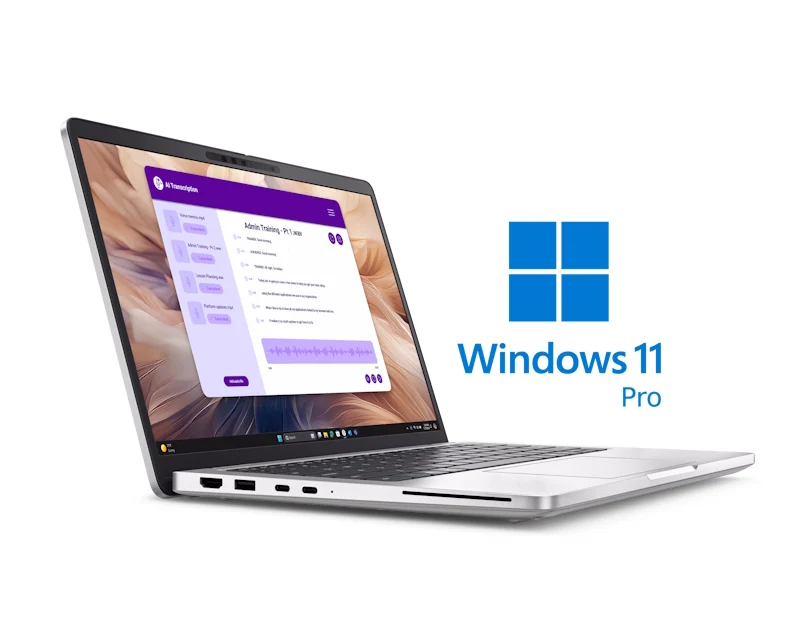 DELL Pro 13 Plus 13.3 inch FHD+ Touch 300nits Core Ultra 5 235U 16GB 512GB SSD Backlit FP SC Win11Pro 3yr ProSupport laptop