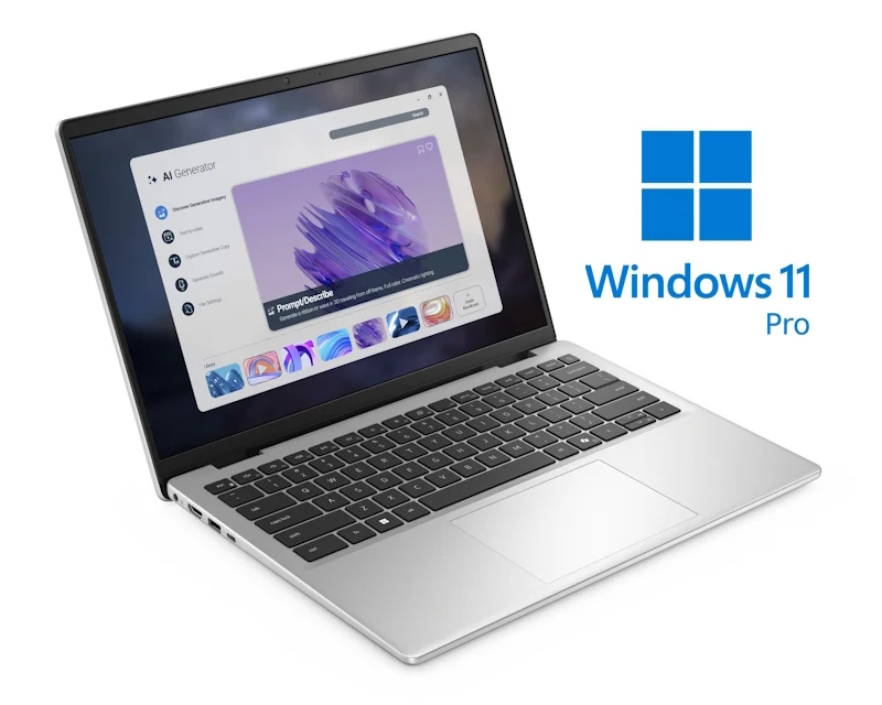 DELL Pro 14 Essential PV14250 14 inch FHD+ 300nits Core 5 120U 16GB 512GB SSD Win11Pro silver laptop