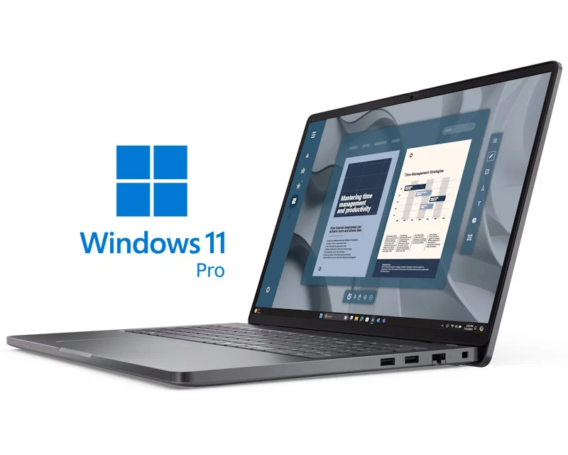 DELL Pro 16 16 inch FHD+ 300nits AMD Ryzen 5 220 8GB 512GB SSD Backlit FP Win11Pro 3yr ProSupport