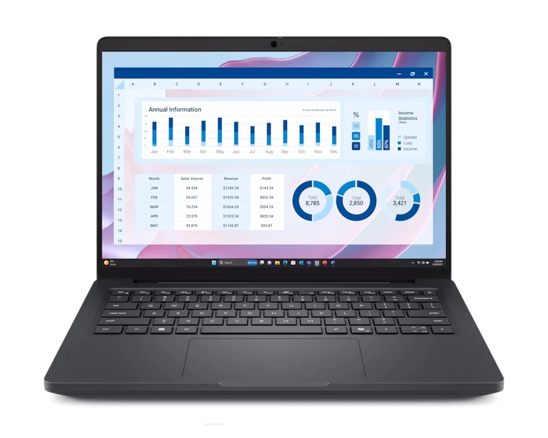 DELL Pro Max 14 14 inch FHD+ 300nits AMD Ryzen AI 7 Pro 350 16GB 512GB SSD Backlit FP Win11Pro 3yr ProSupport laptop
