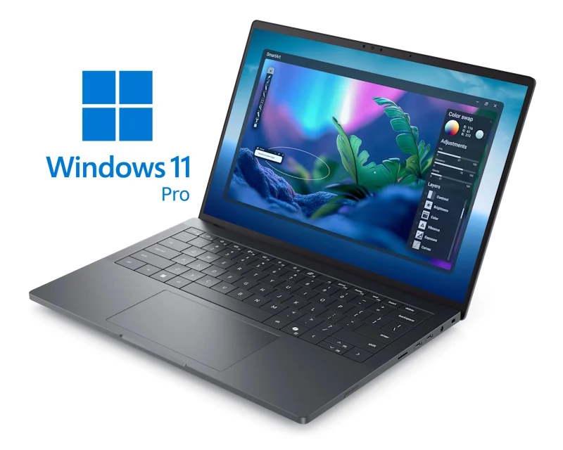 DELL Pro Max 14 Premium 14 inch FHD+ 400nits Core Ultra 7 265H 32GB 1TB SSD RTX PRO 1000 8GB Backlit FP Win11Pro 3yr ProSupport laptop