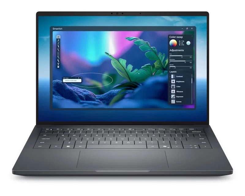 DELL Pro Max 14 Premium 14 inch FHD+ 400nits Core Ultra 7 265H 32GB 512GB SSD RTX PRO 1000 8GB Backlit FP Win11Pro 3yr ProSupport laptop