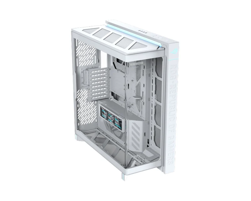 ASUS ROG CRONOX GR801 CURVE TG ARGB WHITE Gaming kućište belo