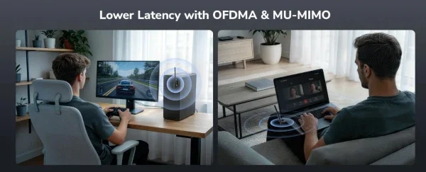 Cudy WU900H,AX900 Wi-Fi 6 Bluetooth 5.4 USB adapter sa visokim pojaèanjem,V1.0, 600 Mbps + 286 Mbp