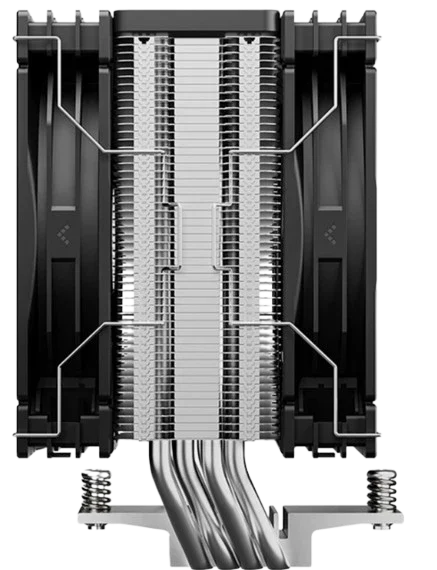 DeepCool AG400 G2 PLUS,4-Heatpipe CPU Kuler,12 VDC,120×120×25 mm,2200 RPM,LGA1851/1700,AM5/AM4