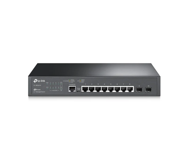 TP-LINK SG3210(UN) Omada 8-Port Gigabit L2+ Upravljivi Switch sa 2 SFP Slots