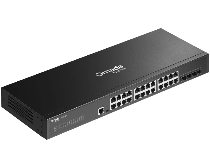 TP-LINK SG3428X Omada 24-Porta Gigabit L2+ upravljiv Switch sa 4 10GE SFP+ Slota