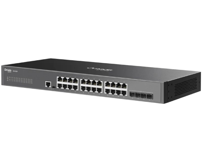 TP-LINK SG3428X Omada 24-Porta Gigabit L2+ upravljiv Switch sa 4 10GE SFP+ Slota