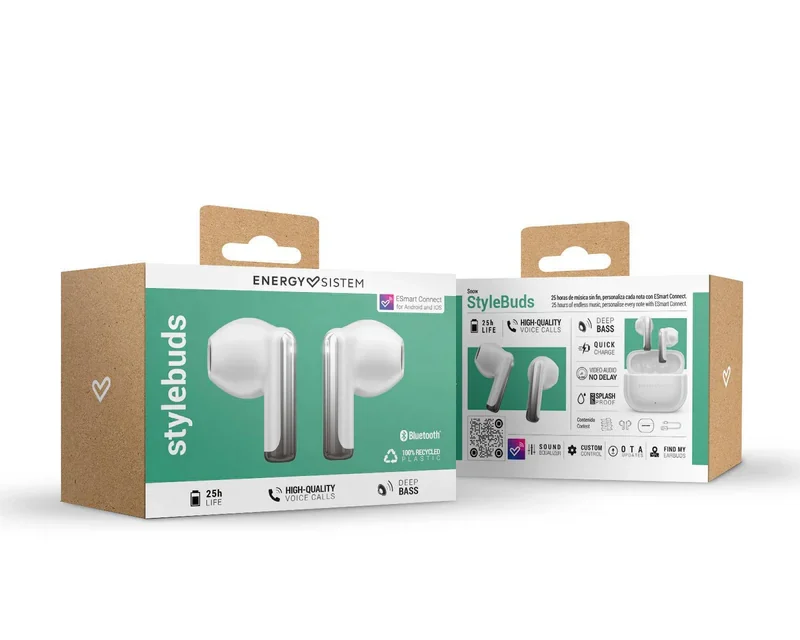 ENERGY SISTEM Snow StyleBuds slušalice bele (M45940)
