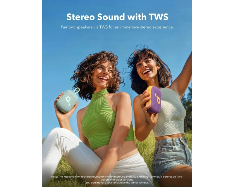 ANKER Soundcore Select 4 Go prenosivi bluetooth IP67 zvučnik zeleni