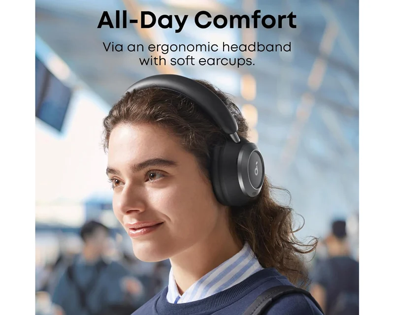 ANKER Soundcore Space One Pro ANC BT slušalice crne