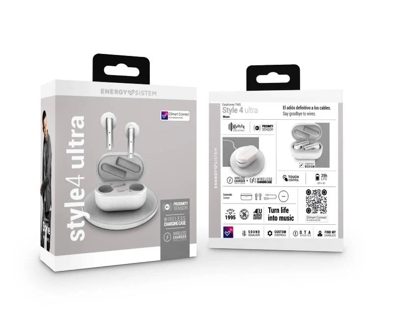ENERGY SISTEM Style 4 Ultra Moon True Wireless slušalice bele (M45347)