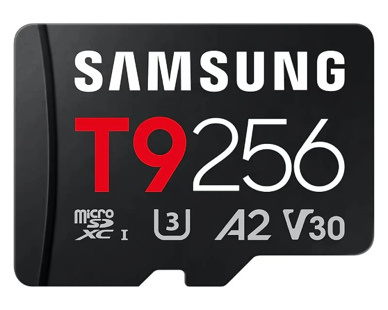 SAMSUNG T9 Memorijska kartica microSDXC UHS-I U3 V30 A2 256GB MB-MH256T