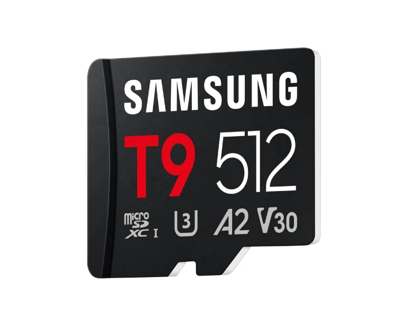 SAMSUNG T9 Memorijska kartica microSDXC UHS-I U3 V30 A2 512GB MB-MH512T