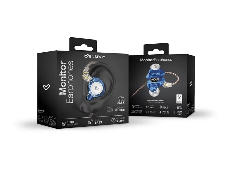 ENERGY SISTEM Transparent Monitor slušalice plave (M50095)