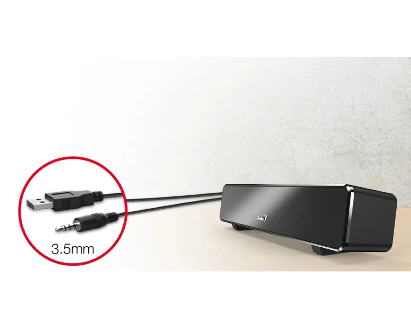 GENIUS USB SoundBar 100 crni