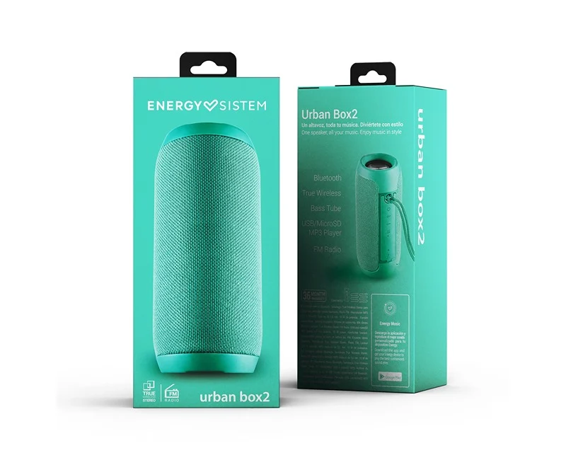 ENERGY SISTEM Urban Box 2 Jade portable zvučnik zeleni (M44933)