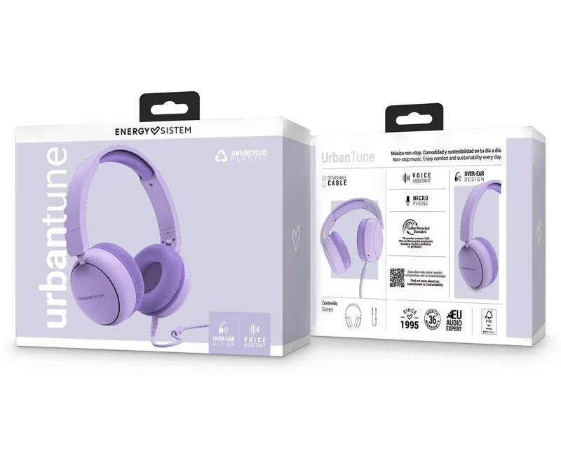 ENERGY SISTEM UrbanTune Lavender slušalice ljubičaste (M45766)