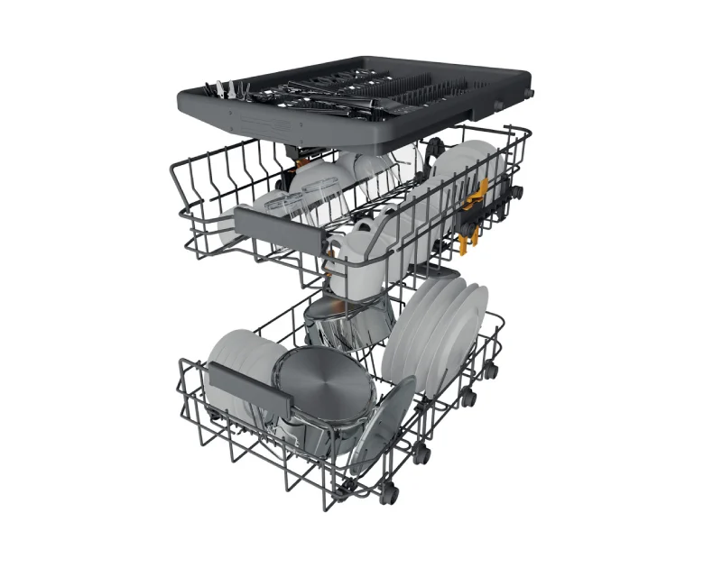 WHIRLPOOL WH6FC11BS7A0X mašina za pranje sudova - 45cm