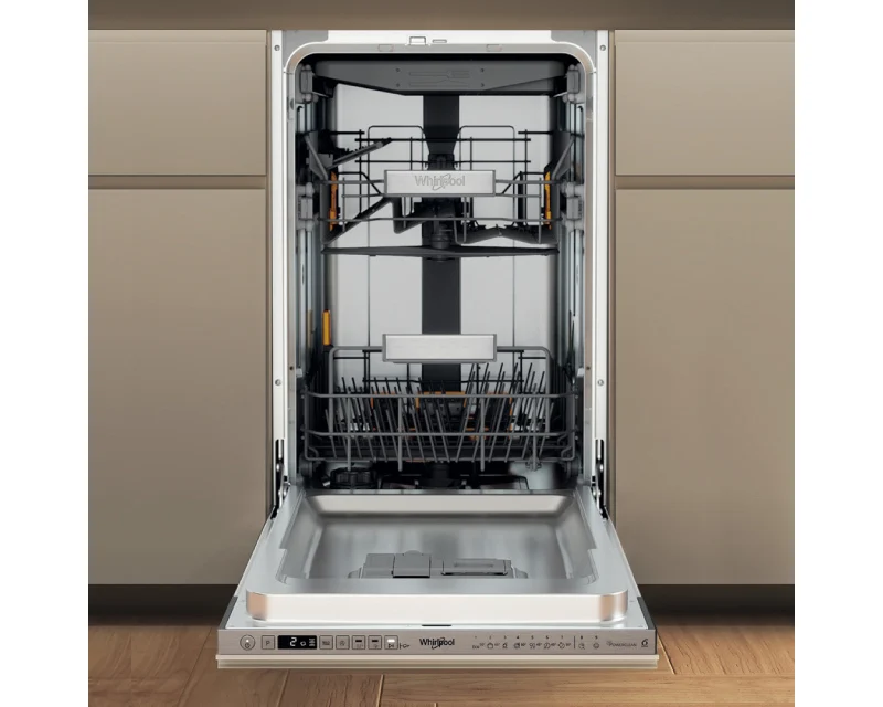 WHIRLPOOL WH6IB10BS7LA0 ugradna mašina za pranje sudova – 45cm