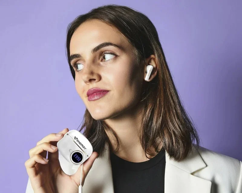 ENERGY SISTEM White Chargeview TWS Bežične slušalice bele (M50048)